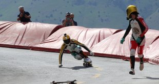 Dünya Kaykay İniş Şampiyonası, Erzincan'da eleme yarışlarıyla başladı