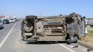 Ağrı'da iki otomobilin karıştığı kazada 4 kişi yaralandı