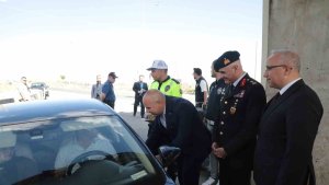 Ağrı'da bayram öncesi trafik denetimi yapıldı