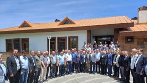 Malazgirt'te bayramlaşma töreni