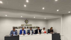 AK Parti İl Başkanı Gören, çalışmalar hakkında bilgi verdi