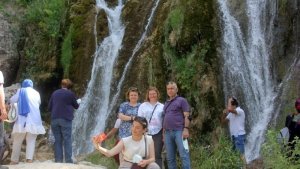 Girlevik Şelalesi bayramda da vatandaşların uğrak yeri oldu