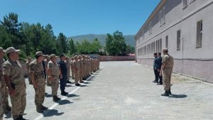 Kaymakam ve belediye başkanından bayram ziyaretleri