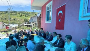 Yıldırım, Şehit Emrah Gündüz'ün mevlidine katıldı