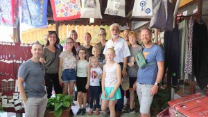 Erzincan'ın Kemaliye ilçesi Amerikalı turistleri ağırladı