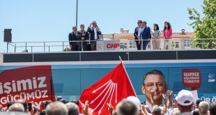 CHP Genel Başkanı Özel, Malatya'nın Doğanşehir ilçesinde konuştu: