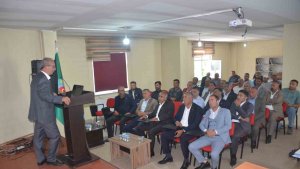 Bulanık'taki çiftçiler TMO'nun hububat alımı hakkında bilgilendirildi