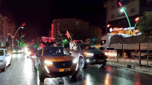 Muş'ta milli coşku