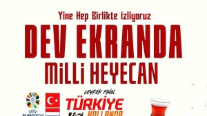 Çeyrek Final Heyecanı dev ekranda