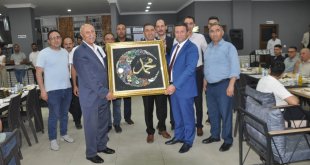 Tayini çıkan Kaymakam Ocak'a veda yemeği