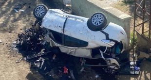 Horasan'da trafik kazası: 3 ölü, 4 yaralı