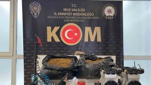 Muş Emniyet Müdürlüğü'nden başarılı operasyonlar