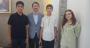 Solhan'da LGS'de dereceye giren öğrenciler ödüllendirildi