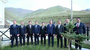 Vali Çiftçi'den kaymakamlara veda