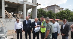 Ağrı Valisi Koç, eğitim ve kültür yatırımlarını inceledi