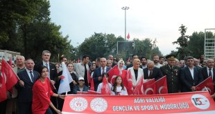 Ağrı'da 15 Temmuz etkinliklerinde birlik ve beraberlik mesajı verildi