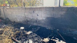 Müstakil evde çıkan yangın itfaiye tarafından söndürüldü