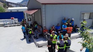 Elazığ'da Eti Krom işçilerinin talepleri karşılandı, çalışanlar iş başı yaptı