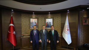 Vali Aydoğdu ile Milletvekili Karaman, Bakan Bak ile görüştü