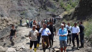 Ayvalı köyünde selin bilançosu ağır