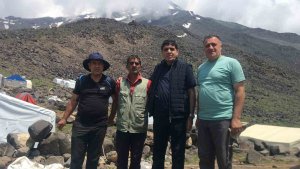 Rektör Alma, Ağrı Dağı'nda İncelemelerde Bulundu