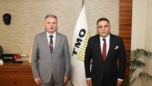 Sadıkoğlu, TMO Genel Müdürü ile görüştü