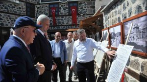 105'nci yılda yerel gazete sergisi