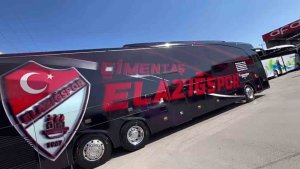 Elazığspor takım otobüsüne yeni giydirme