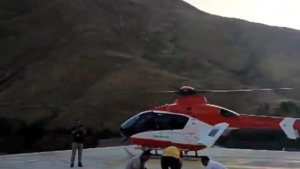Helikopter ambulans 4 yaşındaki çocuk için havalandı