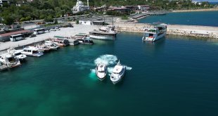 Sahil Güvenlik Komutanlığı ekipleri, Van Gölü'nde boğulmalara karşı teyakkuzda