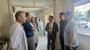 Sağlık Müdürü Tekin, sağlık hizmetlerini yerinde inceledi