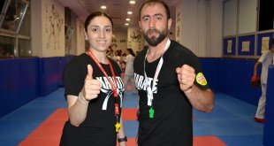 Muş'ta antrenör çift, geleceğin karate şampiyonlarını yetiştiriyor
