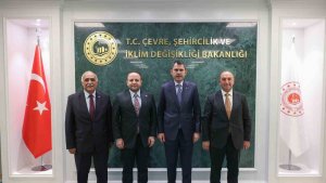 Milletvekili Koç, Belediye Başkanlarıyla Bakan Kurumu ziyaret etti