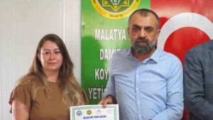 Malatya'da başarılı kursiyerlere sertifika verildi