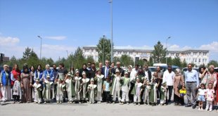 Ağrı'da başsavcılıkça sünnet ettirilen hükümlü çocukları etkinliklerle eğlendi