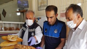 Zabıtadan fırınlara gramaj denetimi