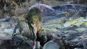 Erzincan'da profesörden sıra dışı sanat performansı