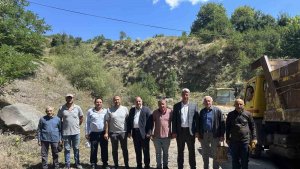 Vural, yıl yapım çalışmalarını yerinde inceledi