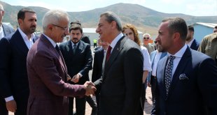 Ulaştırma ve Altyapı Bakanı Uraloğlu, Bitlis'te çevre yolu şantiyesini ziyaret etti: