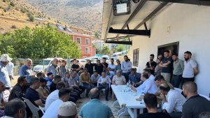 İliç Kaymakamı Dinçer, vatandaşlarla bir araya geldi