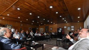 ER-VAK heyetinden, Atatürk Üniversitesi rektörüne hayırlı olsun ziyareti