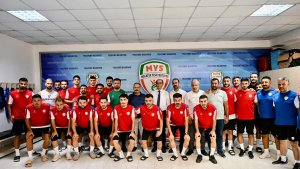 Geçit, Malatya Yeşilyurtspor Kulübünü ziyaret etti