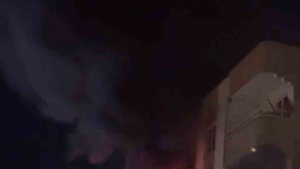 Iğdır'da apartman dairesinde yangın