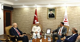 Diyanet İşleri Başkanı Ali Erbaş, Tunceli Valiliğini ziyaret etti