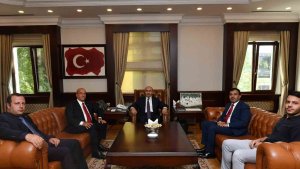 Pütürge Belediye Başkanı Sülük, Emniyet Genel Müdürü'nü ziyaret etti