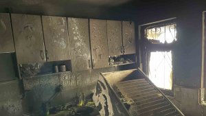 Bingöl'de ev yangını