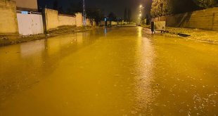 Doğubayazıt'ta sağanak etkili oldu