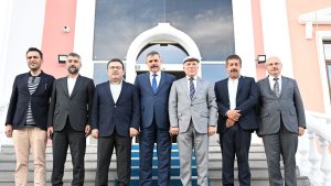 AK Parti heyetinden Vali Çiftçi'ye ziyaret