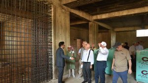 ESKİ'de yeni hizmet binasında sona doğru