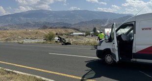 Erzurum'da minibüs ile ATV çarpıştı, 1 kişi öldü, 1 kişi yaralandı
